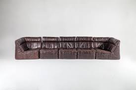 Leather modular & corner sofas. Vintage Modular Leather Sofa From Rolf Benz 1970s For Sale At Pamono