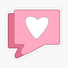 Including transparent png clip art, cartoon, icon, logo, silhouette, watercolors, outlines, etc. Sticker Insta Herz Redbubble