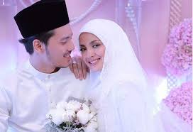 Majlis pernikahan kami mengikut prosedur yang betul. Fattah Amin Fazura Sah Bergelar Suami Isteri
