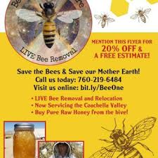 BEE ONE LIVE REMOVAL
