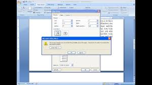 One Of The Way To Remove Margin Error In Ms Word When Printer Not Installed Youtube