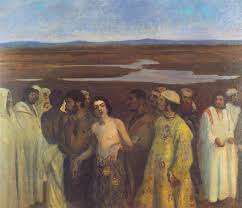Today's project is a quick one, but is a great reminder to love god and our family. Joseph Sold Into Slavery By His Brothers 1900 Karoly Ferenczy Wikiart Org