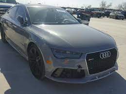 Salvage 2016 Audi Rs7 Hatchback For Sale Salvage Title Audi Hatchback Audi Rs7