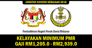 Pejabat setiausaha kerajaan negeri perak, bangunan perak darul ridzuan, jalan panglima bukit gantang wahab, 30000, ipoh perak. Jawatan Kosong Kerajaan Di Pentadbiran Negeri Perak Darul Ridzuan Kelayakan Minima Pmr