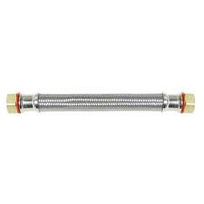 What do i need to connect this pvc line to the installed meter? Everbilt 3 4 In Fip X 3 4 In Fip X 24 In Stainless Steel Water Heater Supply Line Ebbc 07 24a The Home Depot