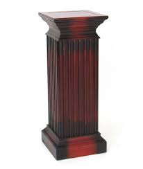 Square Column Pedestal Square Columns Wooden Columns Wood Pedestal