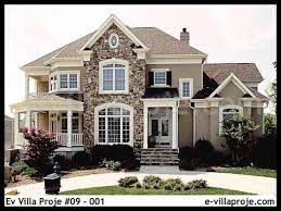 Ev Villa Proje 09 001 Ev Villa Projeleri Luks Evler Amerikan Evleri Ev Plani