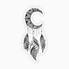 Stickers Sur Le Theme Dreamcatcher Tattoo Redbubble L'attrape rêve détruit les mauvais songes et conserve les bons. redbubble