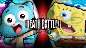 Gumball Watterson vs Spongebob Squarepants (Cartoon Network vs Nickelodeon)  