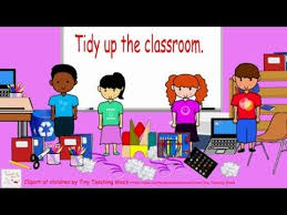 tidy up the classroom song clean up song tidy up clean up