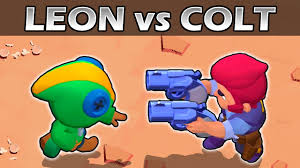 Leon's abilities are quite useful for a assassin, which makes him a potential danger if you play against him, mainly because his basic attack is quite powerful. Leon Vs Colt 1vs1 18 Test Olimpiadas Brawl Stars Youtube