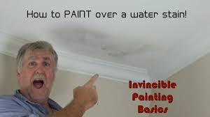 How To Paint Over Water Damage One Step Process And It S Easy As Water Damaged Ceiling Water Damage Repair Water Damage