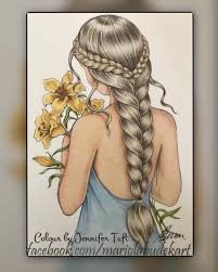 10 Amazing Drawing Hairstyles For Characters Ideas How To Draw Hair Hair Illustration Hair Sketch