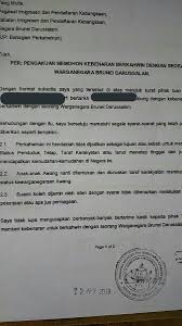 Keperluan perizinan yang resmi butuh suatu surat permohonan. Ru Se Di Na On Twitter Imigresen Brunei Bagi List Dokumen Yang Durang Minta Contoh Surat Pun Ada Durang Bagi Tu Ikutkan Saja Jangan Bagi Kurang Bagilah Lebih Lagi Better Kalau Bagi Bagi Kamu Benda