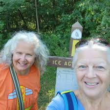 Hiking with friends and dogs at Point Beach