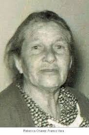 Rebecca Chavez Franco Vara (1885-1973)