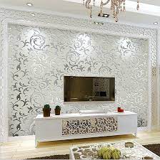 You can place it in a section of the wall in order not to overload the atmosphere. 3d Modern Gloss Wallpaper Roll Background For Living Room Bedroom Home Decor Applies To Bedroom Li Wallpaper Living Room Home Wallpaper Room Wallpaper