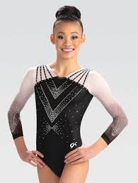 This leotard is sleeveless to increase the range of motion of the gymnast's arms. 7655s Competition Leotard Gymnastics Competition Leotards Gymnastics Leotards