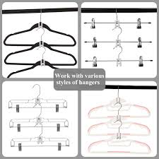 Search for purchase hangers at searchandshopping.org. Buy Frezon Clothes Hanger Connector Hooks Outfit Hangers Hanger Extender Clips Cascading Hanger Hooks Velvet Huggable Hangers Accessory Heavy Duty Space Saving For Closet 60 Pack Black Online In Germany B08p83nzng