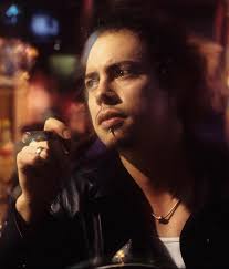 From a promotional band portrait in support of "Load". Taken at Schooner's  Billiards in Santa Clara, California — 1996