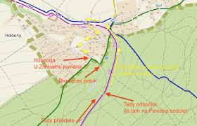 Na radaru lze poznat i výskyt krupobití (označeno bílou barvou). Mapa Hospoda U Zrzaveho Paviana Vylety Brdy A Praha Zapad