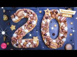 Recette Du Number Cake 20 Aux Trois Chocolat Pour Feter Le Nouvel An Bon Reveillon A Tous Gateau Nouvel An 3 Chocolat Chocolat Noisette