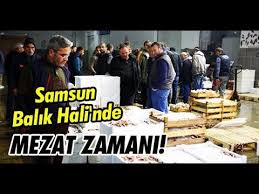 Samsun Balik Hali Nde Mezat Zamani Youtube