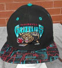 Vintage Vancouver Grizzlies Hat Cap Snapback Nba Basketball New Era Newera Vintage Vancouvergrizzlies Hats Vintage Nba Hats Fitted Baseball Caps