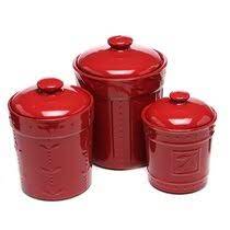 Easily brighten up your kitchen with red canister sets! Red Kitchen Canisters Jars You Ll Love In 2021 Wayfair