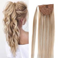 Black And Blonde Ombre Ponytail Ponytail Straight Human Hair Extension Ombre Balayage Ash Blonde And Light Blonde P18 24 Balayage Straight Hair Hair Styles Hair Color Balayage