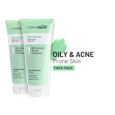 Maybe it lasts until lunch, but by the end of the day it tends to have faded away, or worse. Cosmoderm Tea Tree Oil Facial Cleanser Twin Pack 2x125ml Watsons Malaysia