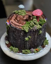 Stir butter and sugar together in a bowl until the sugar dissolves; Kate Pritchett On Twitter Remade My Tree Stump Cake I Wanted To See If I Could Make A More Realistic Looking Bark It S Chocolate And Hojicha Cake Ganache Buttercream Dark Miso Salted