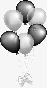 Silver Gray Balloon Balloon Clipart Vector Material Holiday Decoration Png Transparent Clipart Image And Psd File For Free Download Black And White Balloons Balloon Clipart Silver Balloon