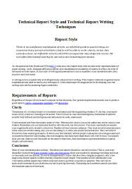 51 Sample Technical Reports In Pdf Ms Word Excel