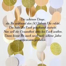 30 Wünsche Und Sprüche Zur Goldenen Hochzeit Der Eltern Kostenlos