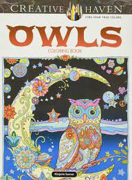 Coloring & activity book (design originals) 32 adorable animal designs; Creative Haven Owls Coloring Book Creative Haven Coloring Books Amazon De Marjorie Sarnat Bucher