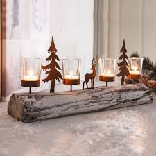 Glass Metal Candle Holder Christmas Candleholder Candlestick Holders Ornament Candlestick Holder Home Decoration Xmas Decoration Candle Holders Aliexpress