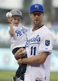 Chiefs Qb Alex Smith And His Son Kansas City Chiefs Football Kansas City Royals Baseball Kc Royals