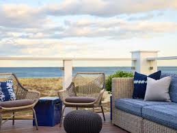 Umbrella and article's paima umbrella base are the best patio umbrella. Coastal Style Decks Patios And Porches Hgtv