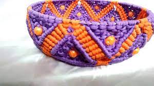 diy macrame basket tokri new design flower tutorial youtube patterns tutorials hanging material