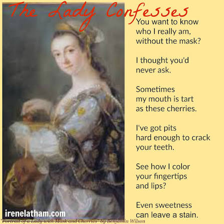 Live Your Poem...: ArtSpeak! Portraits poem "The Lady Confesses"