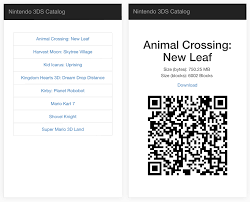 Super mario maker cia qr code for use with fbi. Github Nicoelayda 3ds Web Catalog Web Catalog Generator For Nintendo 3ds Cia Files