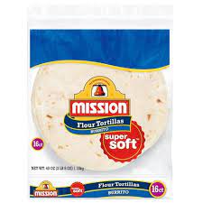 23% fat, 67% carbs, 11% protein. Mission 10 Large Size Flour Tortillas 40oz 16ct Target
