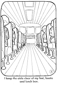 School Bus Safety Coloring Pages Sketch Coloring Page Bus Safety School Bus Safety School Bus