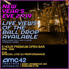 Times Square New Years Eve At Amc 42nd Street Nyc Nyc New Years Eve 2020
