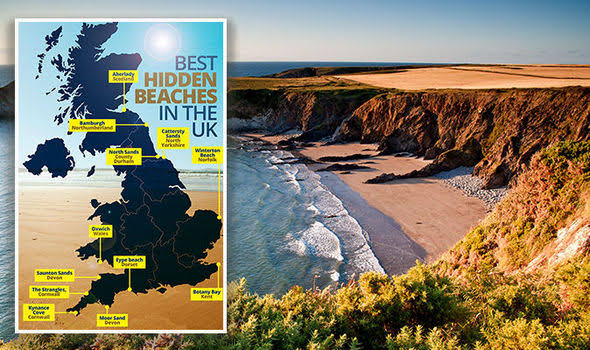 Best beaches in the UK: Spend your 2017 summer holiday at one of these  SECRET spots | Travel News | Travel | Express.co.uk