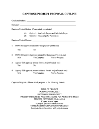 Open as template view source download pdf. Capstone Project Proposal Fill Online Printable Fillable Blank Pdffiller
