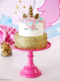 Decopac unicorn creations decoset 1 4 sheet cake. How To Make A Unicorn Birthday Cake Party Ideas Party Printables Blog