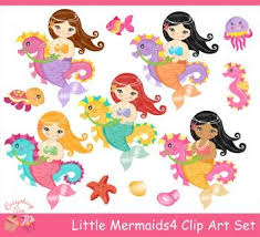 Stack of books clipart 18. Little Mermaids 4 Clipart Set Little Mermaid Clipart Mermaid Clipart Drawing Lessons For Kids