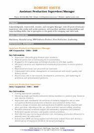 The production supervisors are an essential part of the management team in the manufacturing field. Assistant Production Supervisor Resume Samples Qwikresume